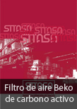 FILTRO DE AIRE BEKO DE CARBONO ACTIVO M.L.
