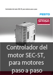 Controlador del motor SEC-ST, para motores paso a paso