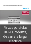 Pinzas paralelas HGPLE robusta, de carrera larga, el�ctrica