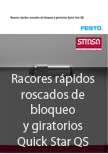 Racores r�pidos roscados debloqueo y giratorios Quick Star QS