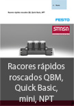 Racores r�pidos roscados QBM,Quick Basic, mini, NPT