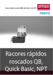 Racores r�pidos roscados QB, Quick Basic, NPT