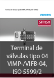 Terminal de v�lvulas tipo 04 VIMP-/VIFB-04, ISO 5599/2
