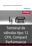 Terminal de v�lvulas tipo 12 CPA, Compact Performance