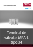 Terminal de v�lvulas MPA-L tipo 34
