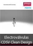 Electrov�lvulas CDSV Clean Design