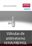V�lvulas de antirretorno H/HA/HB/HGL