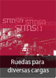 Ruedas para diversas cargas