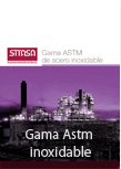 Gama Astm inoxidable